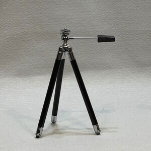 Vintage Dia Travel Telescoping Camera Tripod Made In Japan w/Zippered Case
